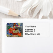 Mona Lisa Fun Zodiac Whimsical Etiket (Insitu)