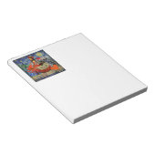 Mona Lisa Fun Zodiac Whimsical Notitieblok (Schuin)