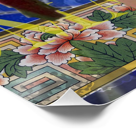 Mona Lisa Fun Zodiac Whimsical Perfect Poster (Hoek)