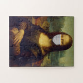MONA LISA FUNNY MASK EASY JIGSAW PUZZLE LEGPUZZEL (Horizontaal)