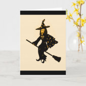 "Mona Lisa gaat naar de Partij van Halloween " * Kaart (Gele Bloem)