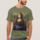 Mona Lisa gemaskerd spelen Het Veilig Unisex T-shirt (Voorkant)