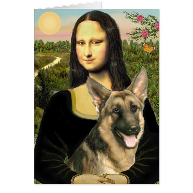 Mona Lisa - German Shepherd 2 (Voorkant)