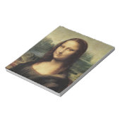 Mona Lisa glimlach Notitieblok (Linkerzijde)