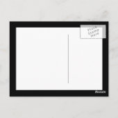 Mona Lisa Gorilla Aap Briefkaart (Achterkant)