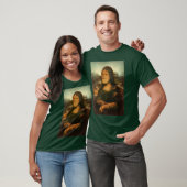Mona Lisa Gorilla Aap T-shirt (Unisex)