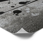 Mona Lisa Graffiti Street Art Pop Cultuur Poster (Hoek)