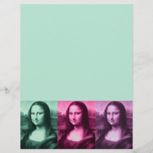 Mona Lisa Green Pink Paars