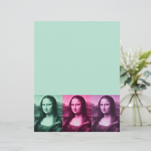 Mona Lisa Green Pink Paars (Staand voorkant)
