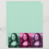 Mona Lisa Green Pink Paars (Voorkant / Achterkant)