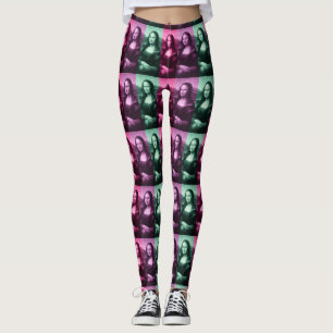 Mona Lisa Green Pink Paars Leggings