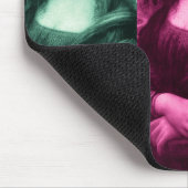 Mona Lisa Green Pink Paars Muismat (Hoek)