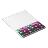Mona Lisa Green Pink Paars Notitieblok (Schuin)