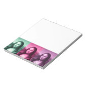 Mona Lisa Green Pink Paars Notitieblok (Linkerzijde)