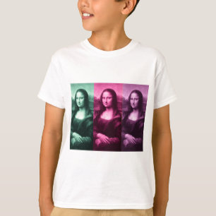 Mona Lisa Green Pink Paars T-shirt