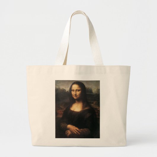 Mona Lisa Grote Tote Bag (Voorkant)