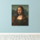 Mona Lisa Gum Schilderij Canvas Poster Wall Art Pr (Insitu (Houten vloer))