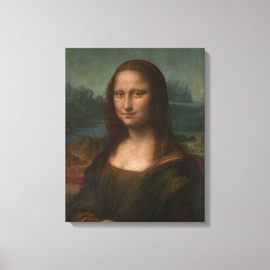 Mona Lisa Gum Schilderij Canvas Poster Wall Art Pr Afdruk (Voorkant)