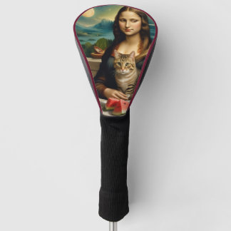 Mona Lisa & haar kat - Zomerstemming \ Golfheadcover