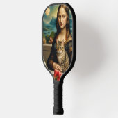 Mona Lisa & haar kat - Zomerstemming \ Pickleball Paddle (Links)