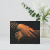 Mona Lisa - handen Briefkaart (Staand voorkant)