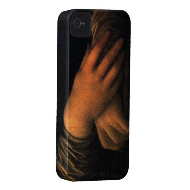 Mona Lisa - handen Case-Mate iPhone Case (Back/Rechts)