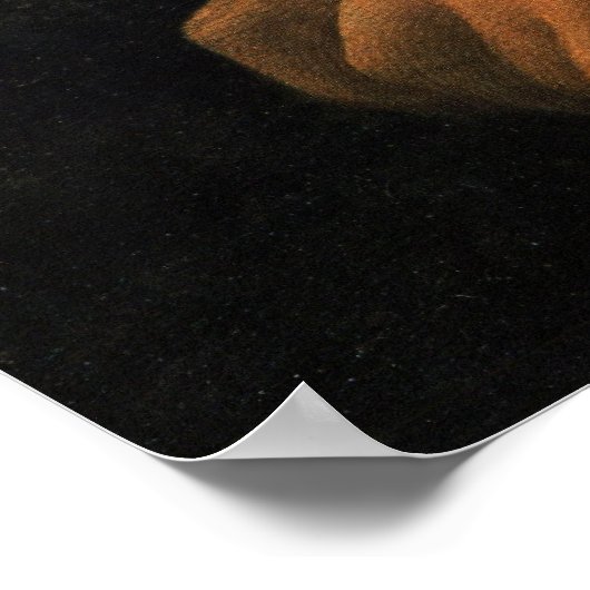 Mona Lisa - handen Poster (Hoek)