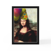 Mona Lisa Happy Birthday Party Pet
