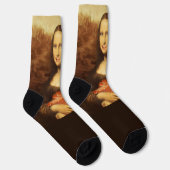 Mona Lisa Hart Valentijnsdag Kus Sokken (Rechts)