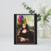Mona Lisa - Het meisje van de geboorte Briefkaart (Staand voorkant)