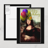 Mona Lisa - Het meisje van de geboorte Briefkaart (Voorkant / Achterkant)