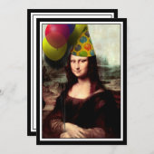 Mona Lisa - Het meisje van de geboorte Kaart (Voorkant / Achterkant)