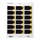 Mona Lisa Hidden Behind Burqa Etiket (Full Sheet)