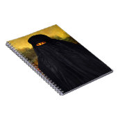 Mona Lisa Hidden Behind Burqa Notitieboek (Rechterzijde)