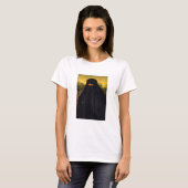 Mona Lisa Hidden Behind Burqa T-shirt (Voorkant volledig)