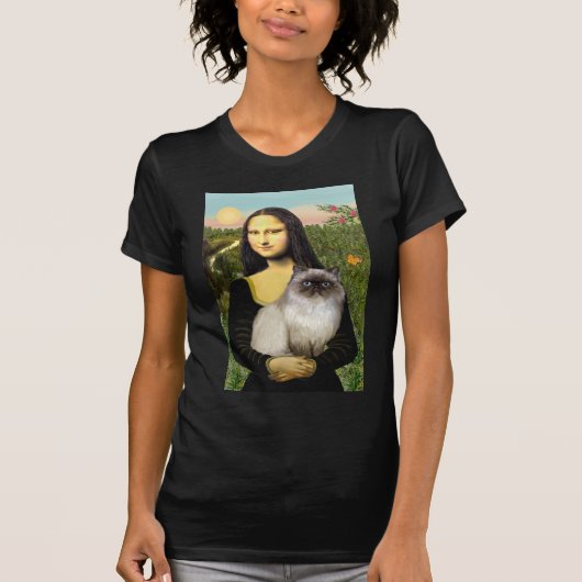 Mona Lisa - Himalayaanse kat 7 T-shirt (Voorkant)