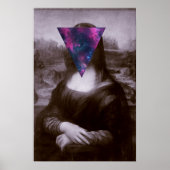 Mona lisa hipster. poster (Voorkant)