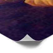 Mona Lisa houdt haar kattehuisdier Leonardo da Vin Poster (Hoek)