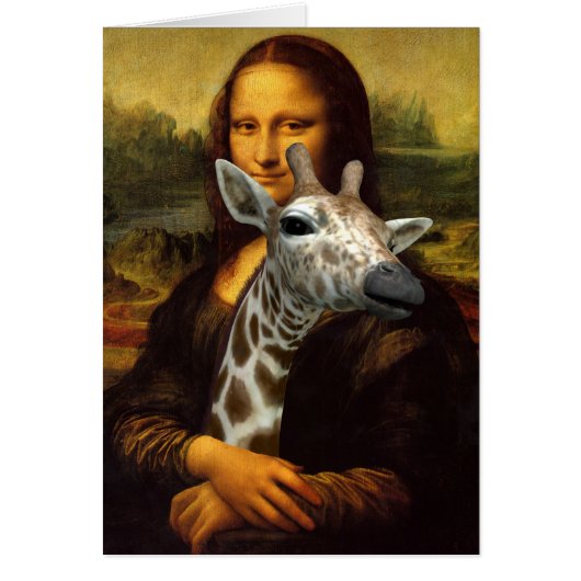Mona Lisa houdt van Giraffes (Voorkant)