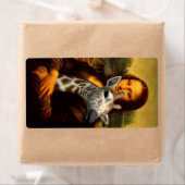 Mona Lisa houdt van Giraffes Etiket (Insitu)