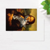 Mona Lisa houdt van Giraffes Visitekaartjes (Bureau)