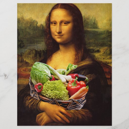 Mona Lisa houdt van groenten (Voorkant)