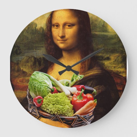 Mona Lisa houdt van groenten Grote Klok (Voorkant)