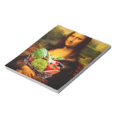 Mona Lisa houdt van groenten Notitieblok (Linkerzijde)