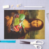 Mona Lisa houdt van groenten Tissuepapier (Craft)