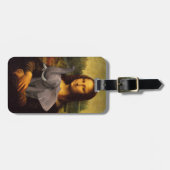 Mona Lisa Hugs Olifant Bagagelabel (Voorkant horizontaal)