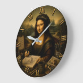 Mona Lisa Illustrator Funny Artist Studio Grote Klok (Hoek)