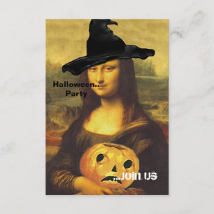 Mona Lisa ~ In de uitnodigingen van de Witch Costu