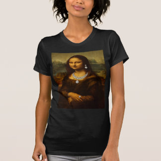 Mona Lisa in Fabulous Diamonds T-shirt