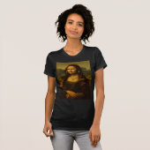 Mona Lisa in Gold T-shirt (Voorkant volledig)
